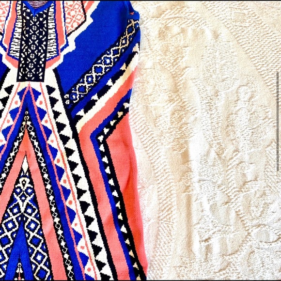 African Aztec Tribal Style Dress - Picture 6 of 7